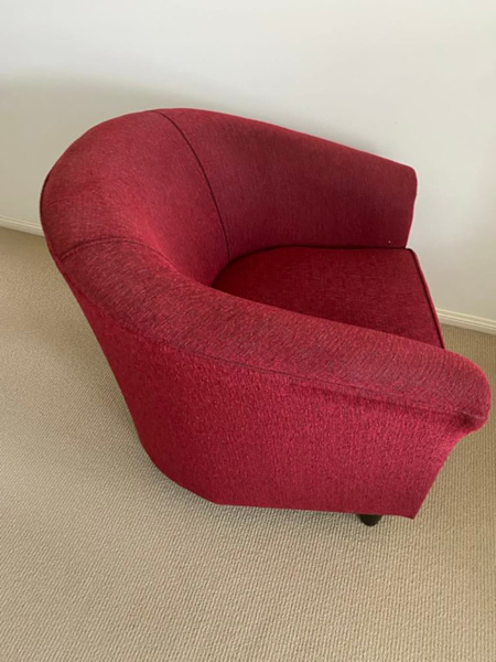 Tub Chair - Burgundy62863382108930111