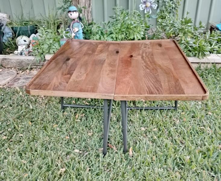 Timber & Metal Pull-Apart Coffee Table Vivin 62863838783874111