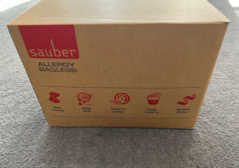 Sauber Allergy Bagless Vacuum 7011ph63443634334721114