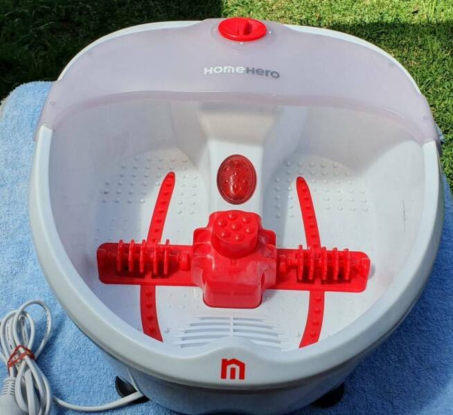 Home Hero CH 3862 Electric Foot Bubble Spa Massage Heat Boost63443693043329110