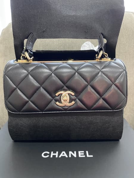 Chanel Trendy CC Medium Lamb Black