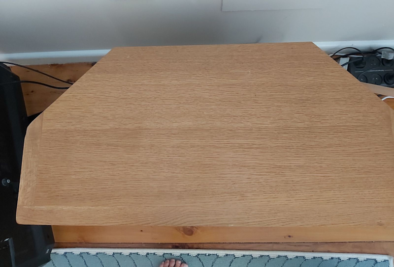 oak TV stand62863409999490113