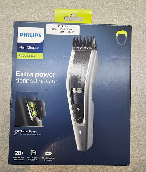 Philips HC5630 - Hair Clipper 5000 Series Washable Cordless 28 Length63470140304899110