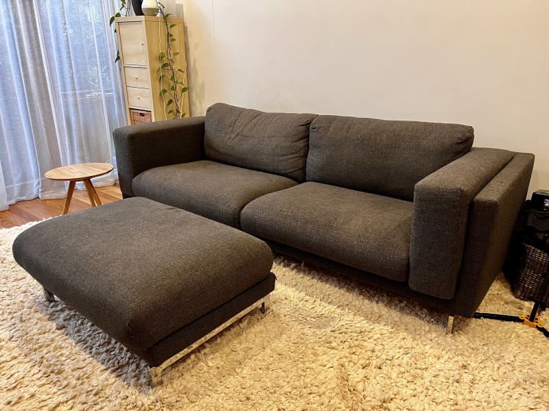 IKEA Nockeby 3 Seater Sofa and Ottoman | Sofas | Gumtree Australia Eastern  Suburbs - Rose Bay | 1308669776