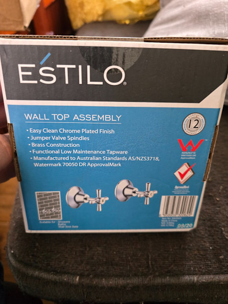 Estilo wall top assembly tap set63010588419457111