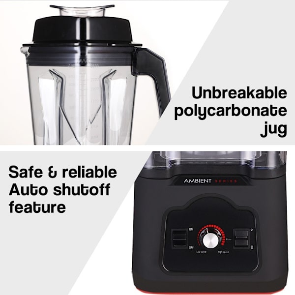 Commercial Blender Quiet Enclosed Powerful 2.5L - Limited Stock63019078321795112