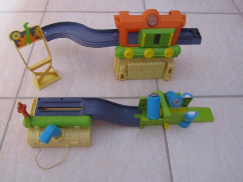 Chuggington Die-Cast Fix Go Repair Shed Playset (Incomplete)