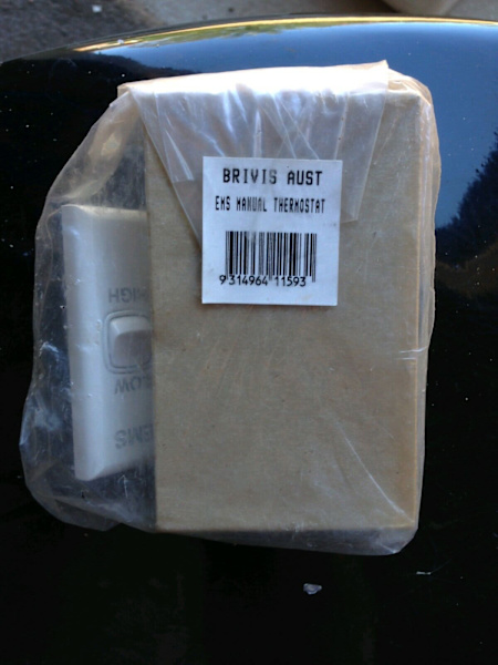New Brivus Ems manual thermostat630217290801931118