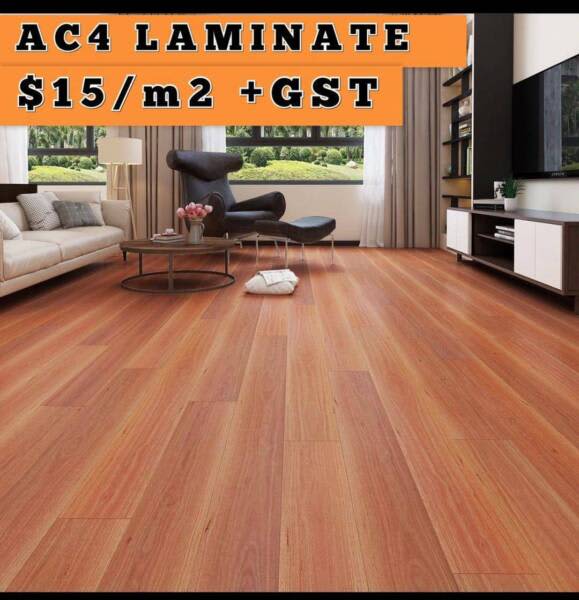 AC4 LAMINATE FLOOR | SUPPLY ONLY $15/M2 | CLICK & LOCK | SAVE$$63470146103425114