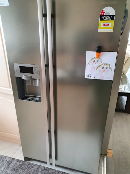gumtree double door fridge