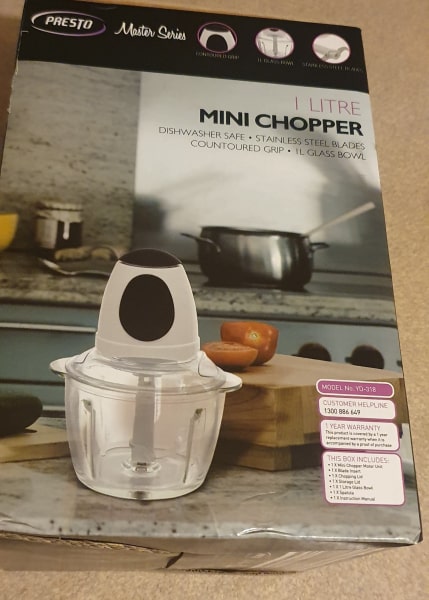 Presto Master Series 1 Litre Mini Chopper63020447936897111