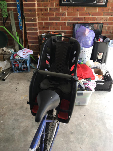 Gumtree baby bike seat online