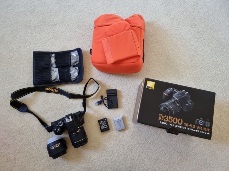 nikon d3500 twin lens kit