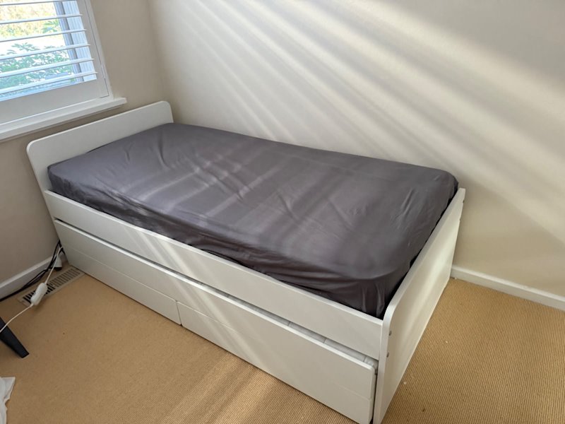 IKEA Single Bed with Trundle - Excellent Condition62863369463555111
