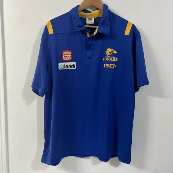 Vintage AFL West Coast Eagles Puma Jersey XXL 