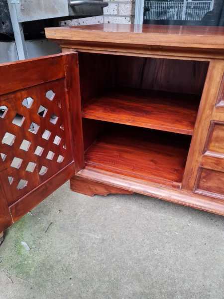 Solid Timber Entertainment TV Unit 62863378941570113