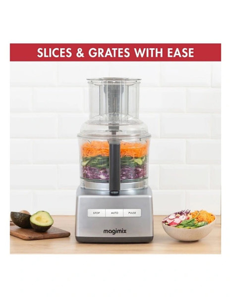 NEW QUALITY MAGIMIX Food Processor 5200XL in Matt Chrome RRP $1100.0063021734065921111