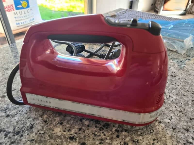 KitchenAid Artisan 9 Speed Hand Mixer Red 5KHM926AER