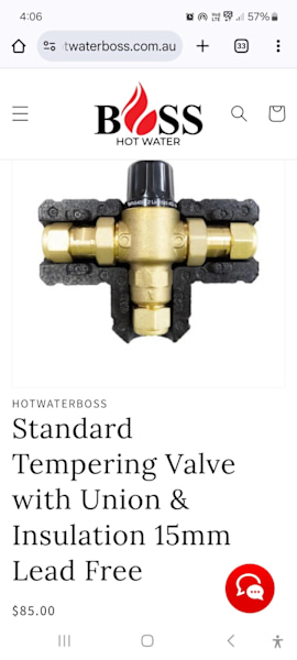plumbing fittings tempering valve 63011174998275112