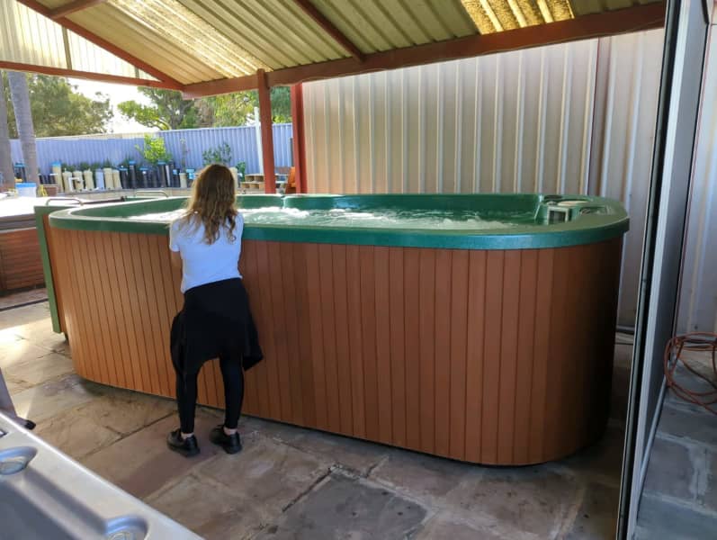 Freedom swim spa 4m x 2.3 x 1.23 | Pool | Gumtree Australia 