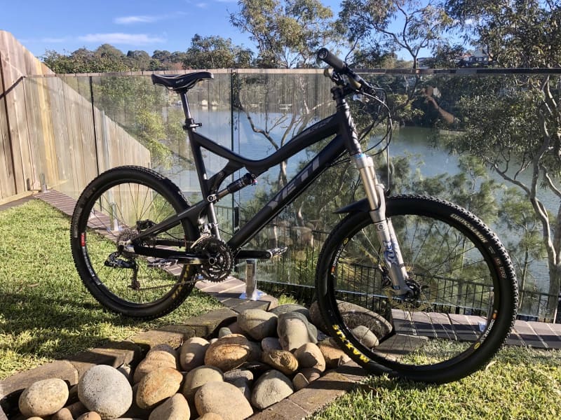 dual suspension mountain bike gumtree