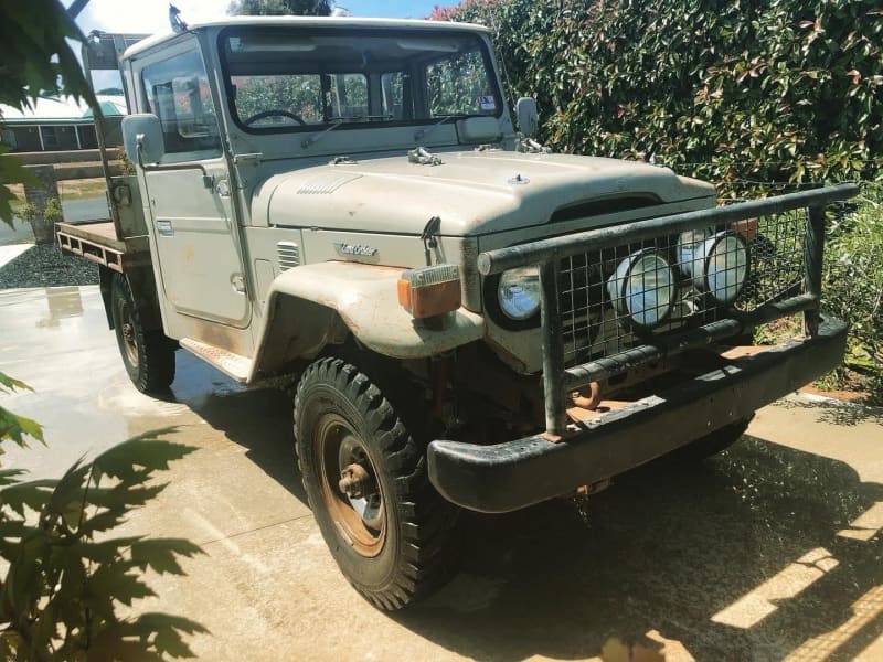 WANTED old Toyota Landcruisers  FJ45 HJ45 HJ47 62936658397954112