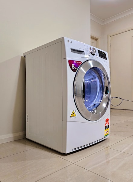 LG 8kg Heat Pump Self-Cleaning Condenser Dryer Model: TD-C801H  Perfe63022634896641112