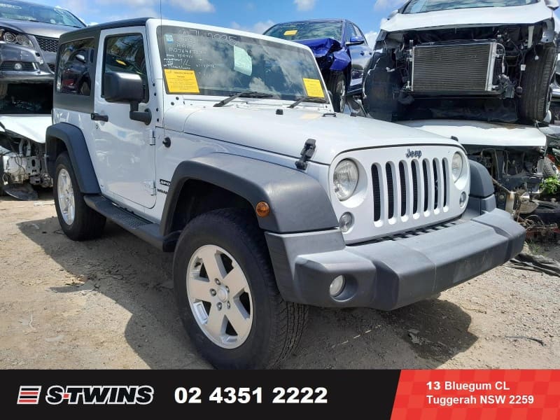 WRECKING 2016 JEEP WRANGLER  PETROL A/T (STOCK STG:5349)