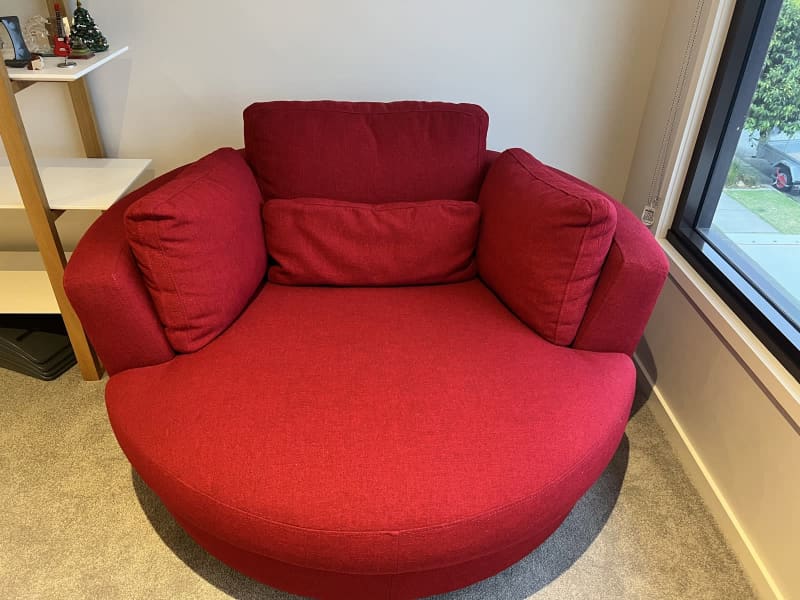 nick scali swivel armchair