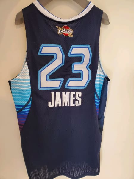 Cleveland Cavaliers #23 LeBron James Navy 2009 All-Star Jersey