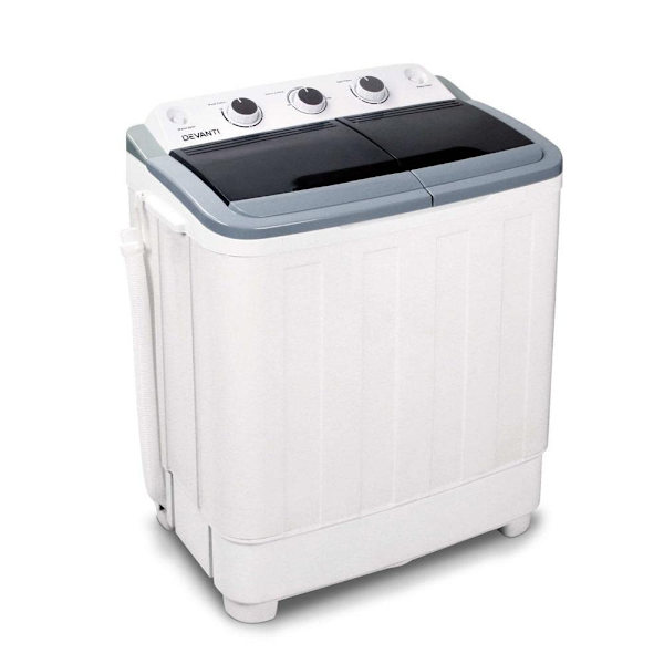 Mini Portable Washing Machine 5KG - White630181714780181126