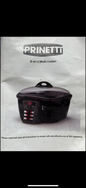 prinetti multi cooker