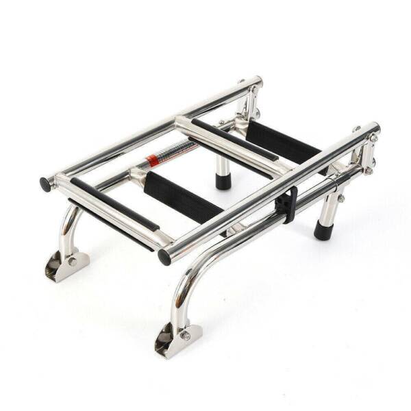 Boat Inboard 4 Step Ladder Stainless Steel Maintenance Free Supports630089805246751113