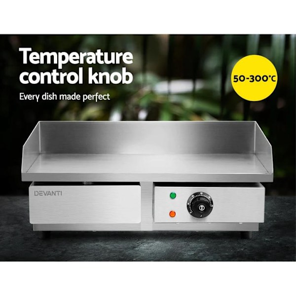 Griddle Hot Plate 3000W, Stainless Steel63014240816769114