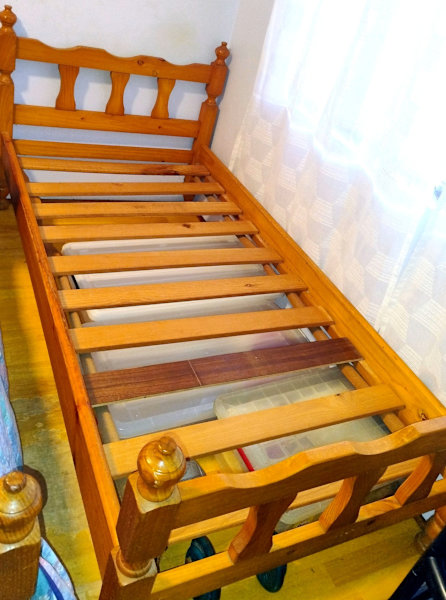 COLONIAL STYLE TIMBER LONG SINGLE BED (2 Bunk Beds Available, Frame)63437624668803112