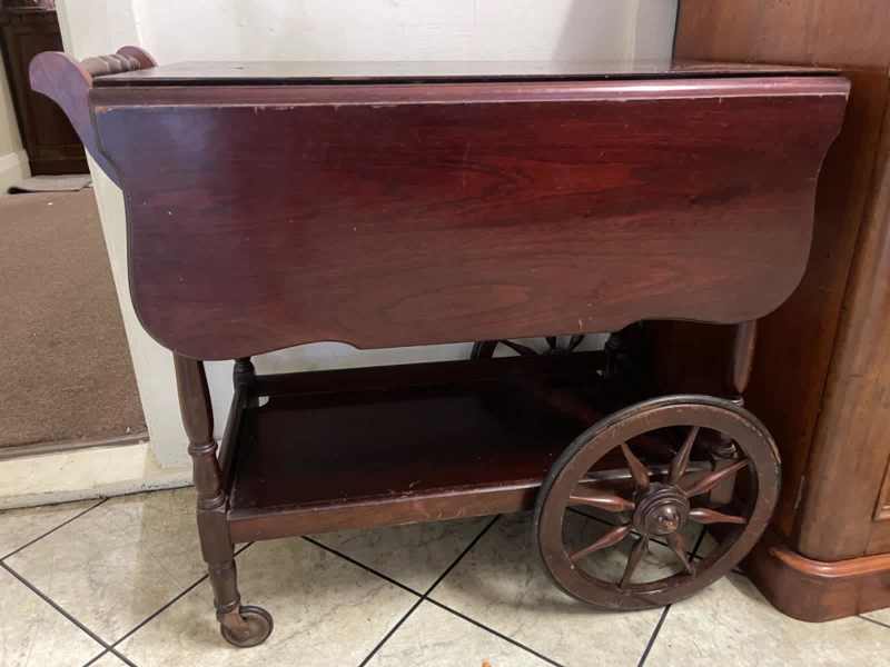 Coloniak oak trolley / table628633723489301115