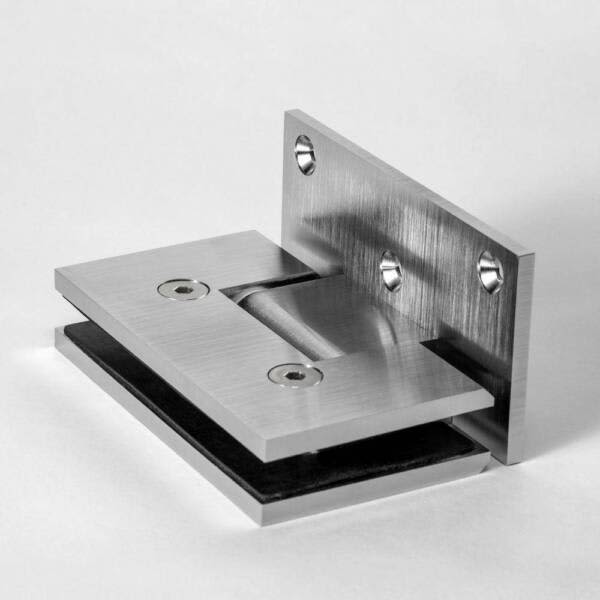 Glass to Wall L Shape 90 Degree Shower Screen Hinge 4 Finished63008479927427112