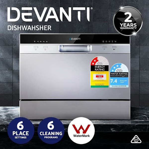 Benchtop Dishwasher 6 Place Countertop Freestanding Bench Top63019990461058113