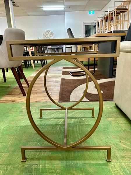 Malaga Accent Table- Antique Mirror Top62863376575235112