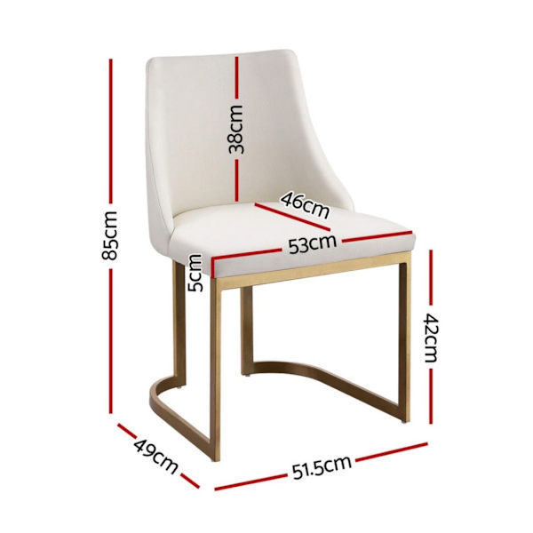 Dining Chairs Set of 4 Linen Fabric Frame Beige62863408897922112