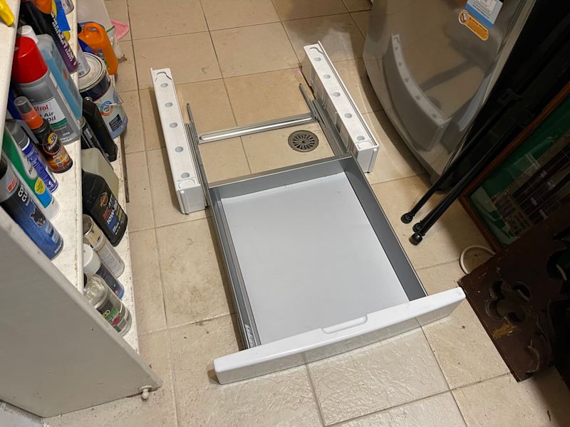 Heavy duty washing machine DRAW / can be mounted under desk63021729459458111