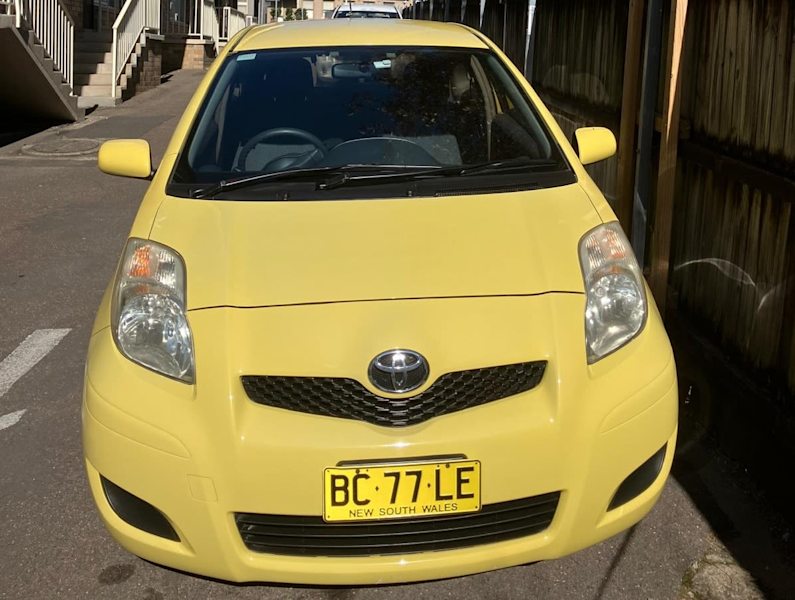 2009 TOYOTA YARIS YR, 5 SP MANUAL 3D HATCHBACK62937626097409113