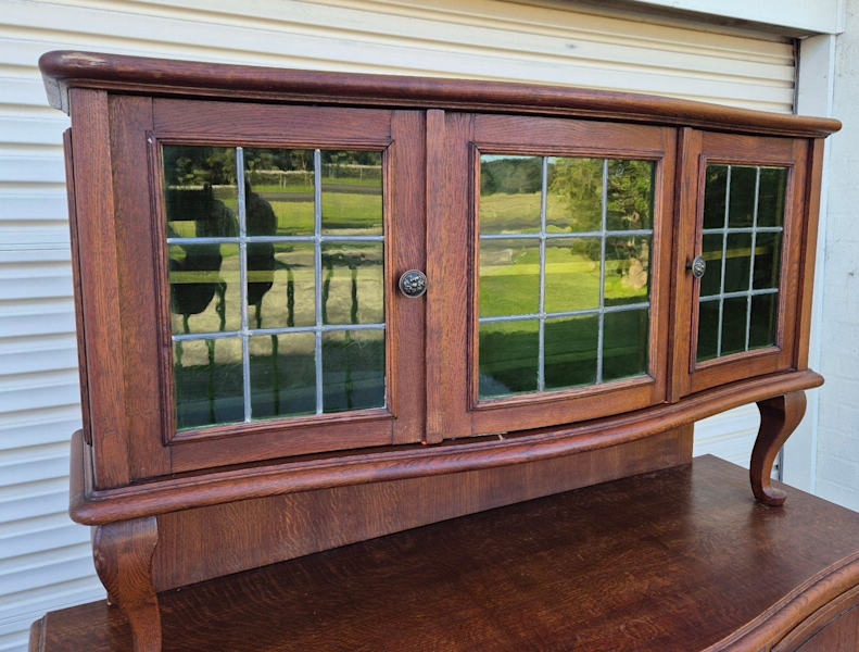 Vintage Solid Timber Buffet & Hutch 62863839896578112