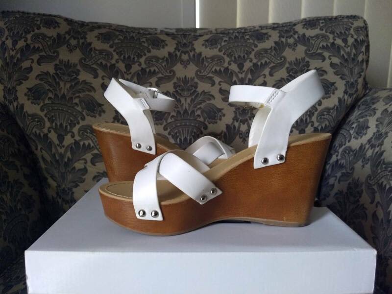 womens Isabella Brown Wedges shoes, white, new, size 8, fits a size 7 |  Women's Shoes | Gumtree Australia Hume Area - Craigieburn | 1261147026