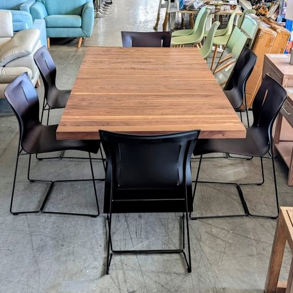 NEW WALTER KNOLL 7PC DINING SET PREMIUIM GERMAN DESIGN $27,49963437624650881113