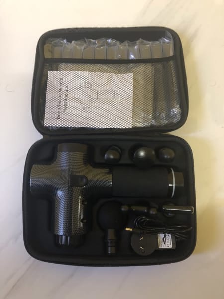 Professional Cordless Massage Gun - 30 Speeds/8 Heads - Touch Screen63443403581313112