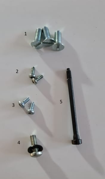Screws for Husqvarna 6690 sewing machine vintage630177682033951129