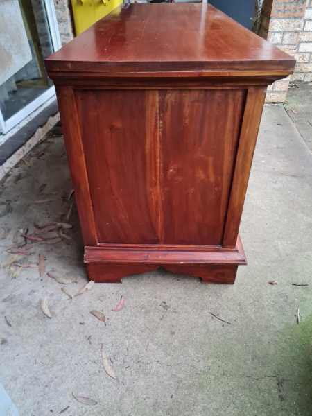 Solid Timber Entertainment TV Unit 62863378941570114