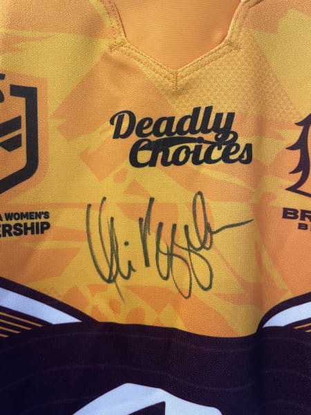 Brisbane Broncos 2023 Autographed/Signed NRL Away Jersey – Autograph  Marketplace Australia