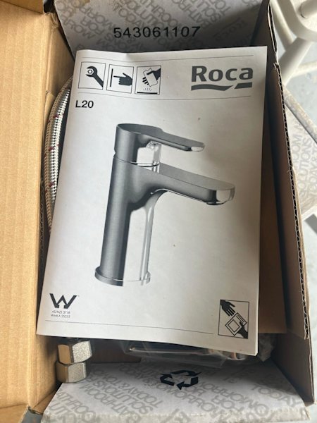 New - Roca L20 Basin Mixer Tap Chrome $10063011991258754112